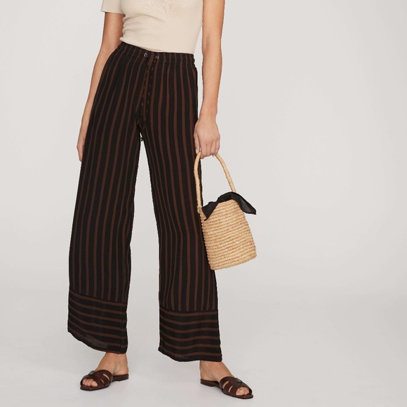 Havana Pants Mazur Stripe Espresso - Picture 4 of 4